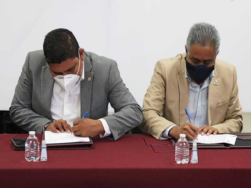 Firma TJAM convenio con UNIVIM